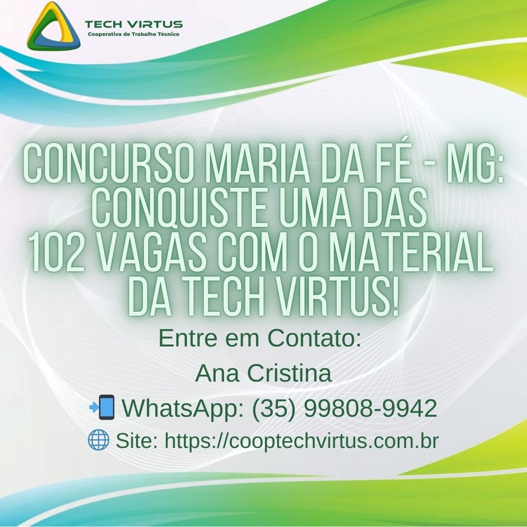 Concurso Maria da Fé